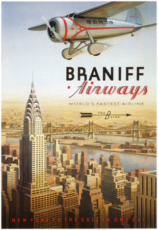Braniff Airways Poster 